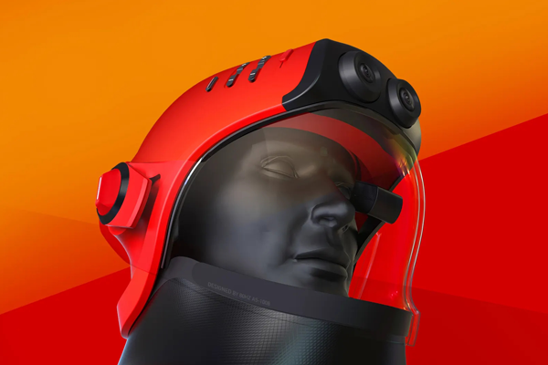 智能头盔帮助消防员更快地进行救援